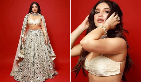 Bhumi Pednekar Photos : भूमि पेडनेकर ने खुले बाल और सिल्वर लहंगे में दिए किलर पोज, तस्वीरों से नजरें हटाना हुआ मुश्किल