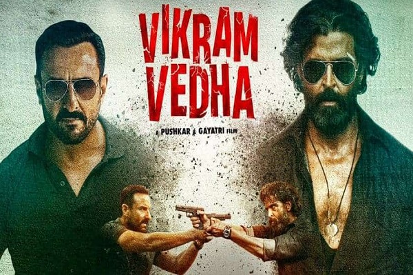 धीमी शुरूआत के साथ फिल्म Vikram Vedha का बढ़ा कलेक्शन, क्रिटिक्स रिव्यूज का मिला फायदा