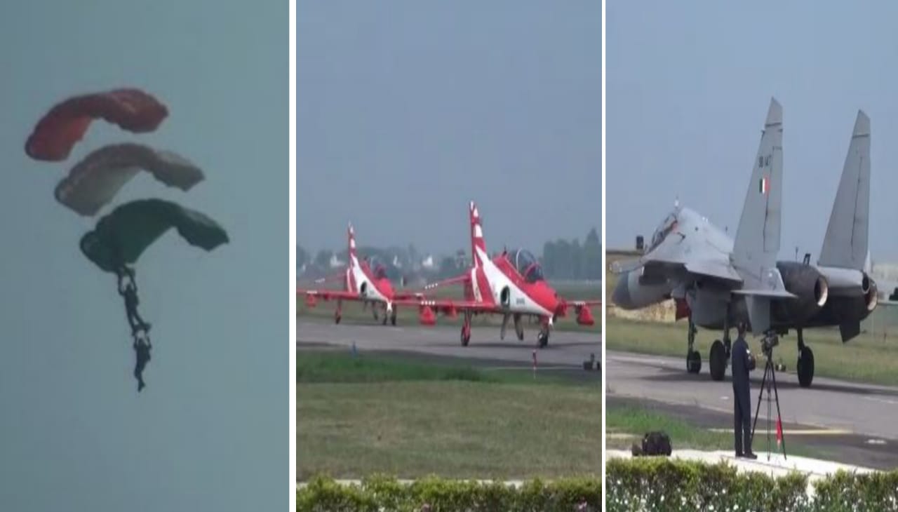 बरेली: IAF ‍ने आसमान में दिखाया अपना जलवा, पराक्रम देख लोग बोले ‘जय हिंद की सेना’