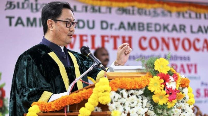 Court Activities में Regional Languages को प्राथमिकता दें : Minister Kiren Rijiju