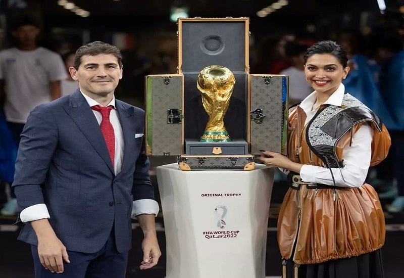 Deepika Padukone In FIFA : दीपिका ने फीफा विश्व कप ट्रॉफी के अनावरण के बाद कहा- इससे अधिक की उम्मीद नहीं कर सकती थी