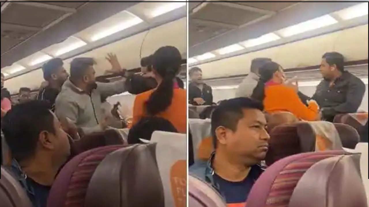 Mid-Air Brawl : बैंकॉक से कोलकाता जा रहे विमान में झड़प, Video Viral 