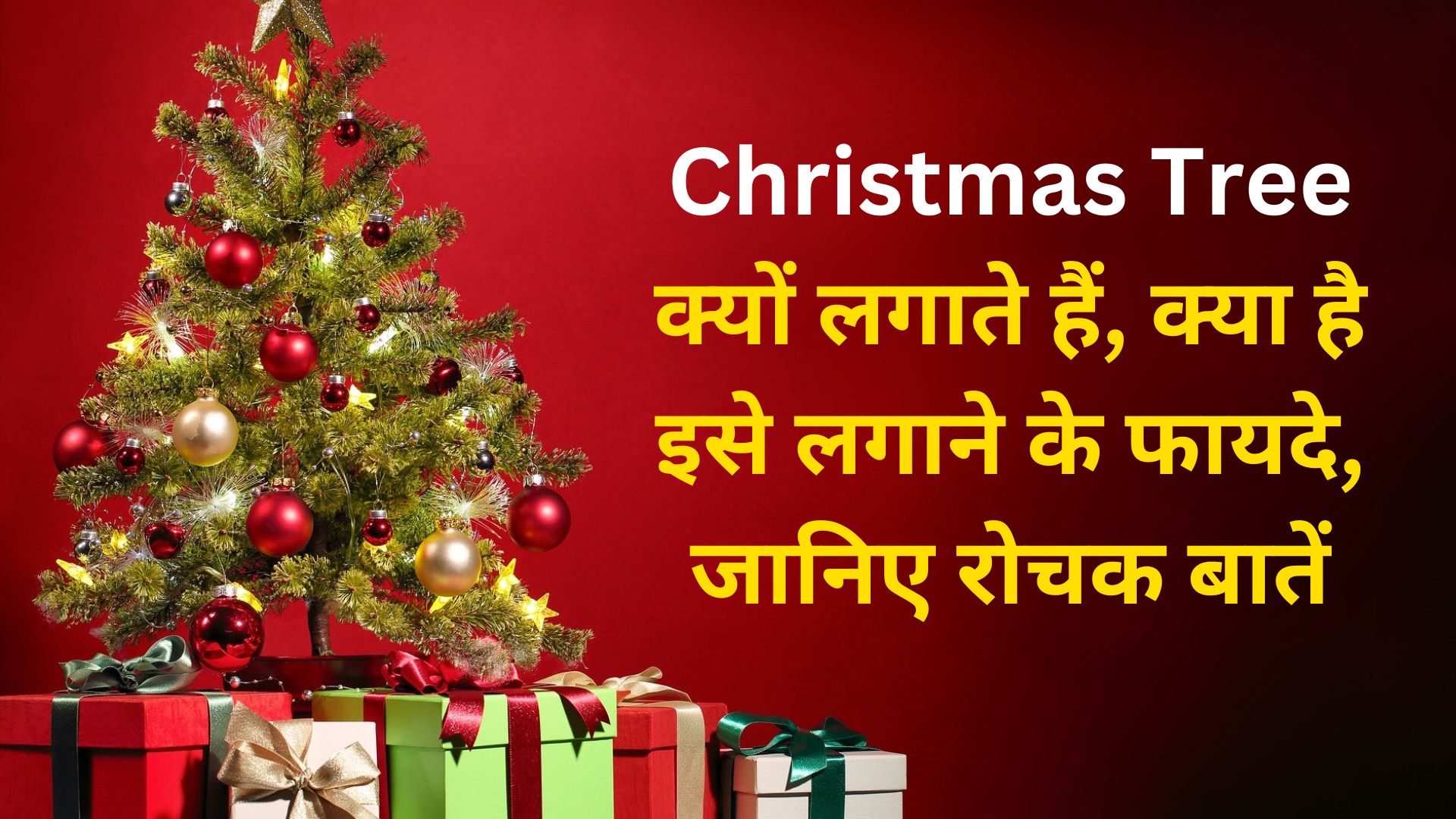 Christmas Tree : क्यों लगाते हैं क्रिसमस ट्री, क्या हैं इसे लगाने के फायदे, जानिए रोचक बातें