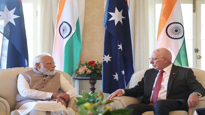 PM Modi ने ऑस्ट्रेलिया के गवर्नर जनरल David Hurley से की मुलाकात 