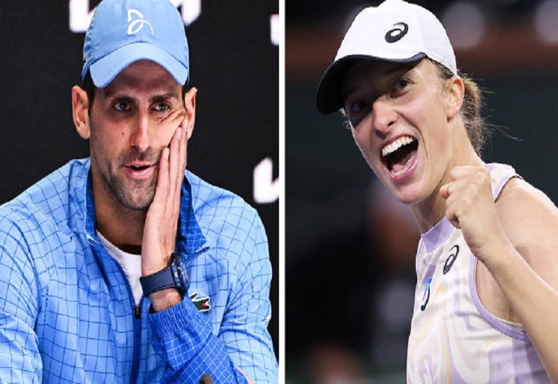  The US Open : Novak Djokovic और Iga Świątek अगले दौर में, Stefanos Tsitsipas हारे 