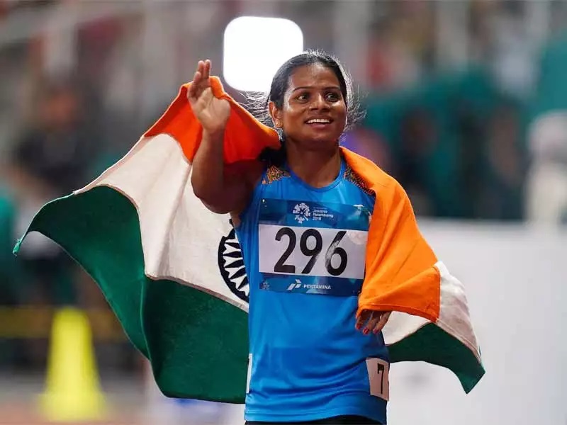 डोपिंग में फंसी भारतीय एथलीट Dutee Chand पर लगा चार साल का प्रतिबंध, फैसले को दे सकती हैं चुनौती