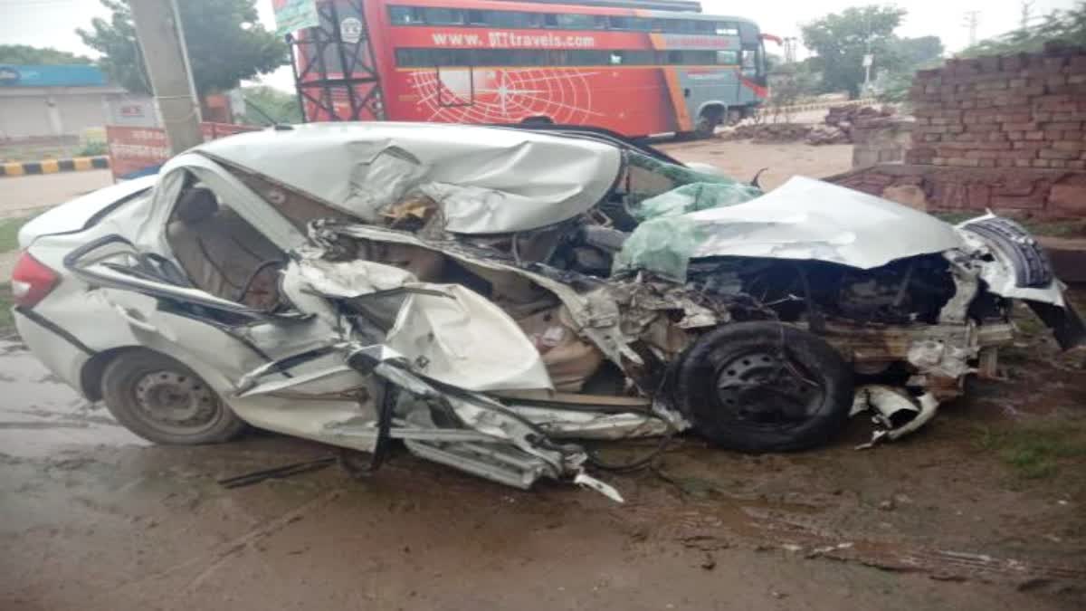 राजस्थान: सड़क हादसे में छह लोगों की मौत, दो घायल