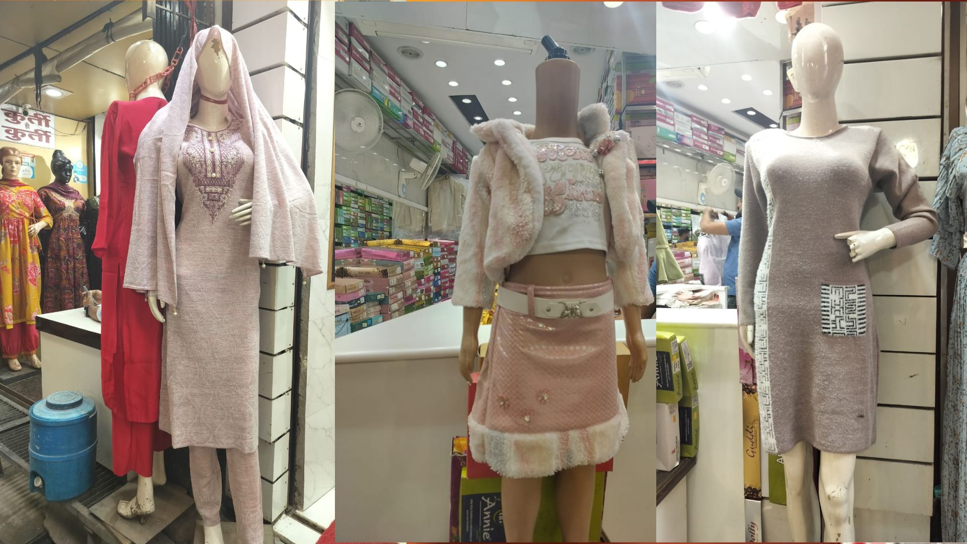 बरेली: शहर में सज गया गर्म कपड़ों का बाजार, ऊनी मिडी ड्रेस का बढ़ा चलन 