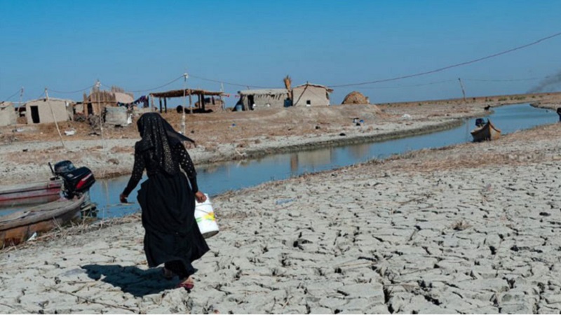 इतिहास में सबसे निचले स्तर पर पहुंचा जल भंडारण, इराक जल संसाधन मंत्रालय ने दी जानकारी 