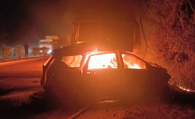 भोजीपुरा अग्निकांड: कार की लपटों में चीखते रह गए लोग, बचाने कोई आगे नहीं आया