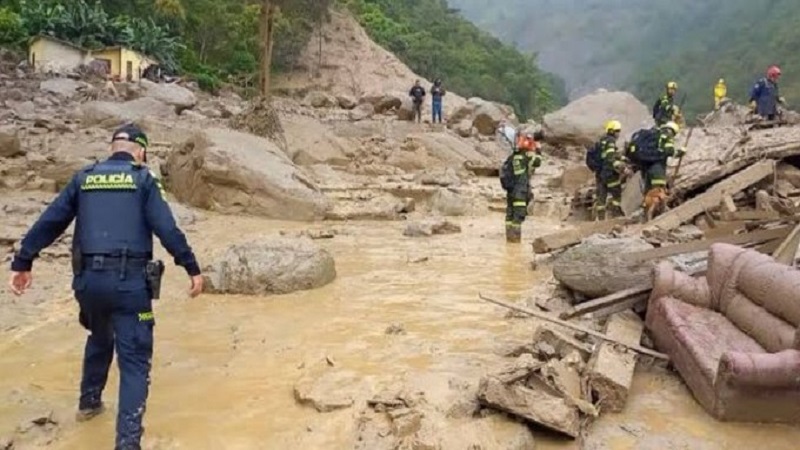 कोलंबिया में भूस्खलन से 18 लोगों की मौत, 35 घायल...बचाव अभियान जारी