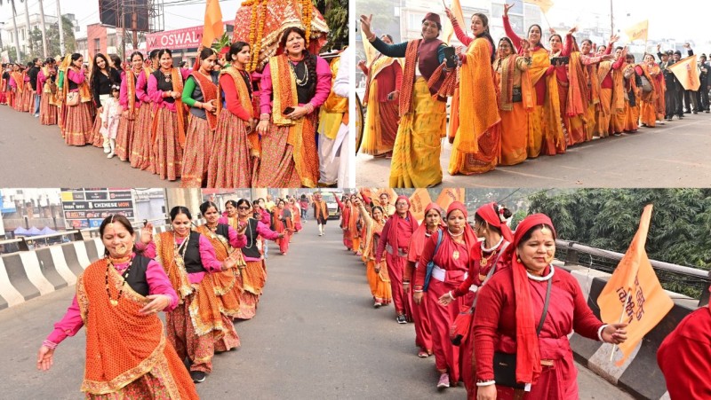 उत्तरायणी कौथिग 2024 का रक्षामंत्री राजनाथ सिंह ने किया शुभारंभ (2)