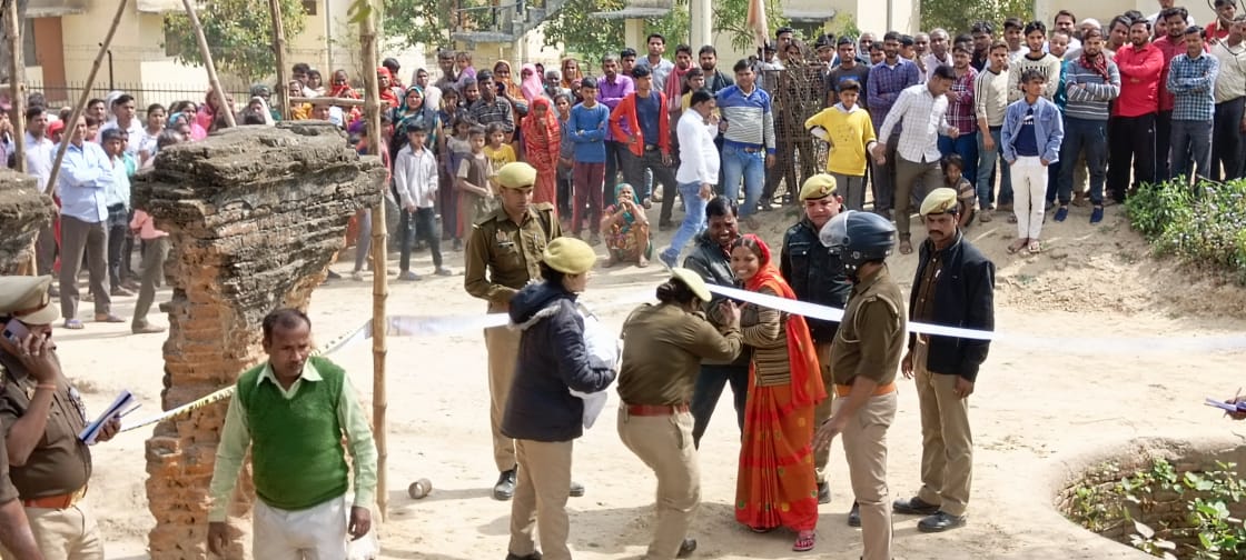 लखीमपुर खीरी में डबल मर्डर: युवक-युवती को पहले मारी गोली...फिर धारदार हथियार से किए वार, फैली सनसनी 