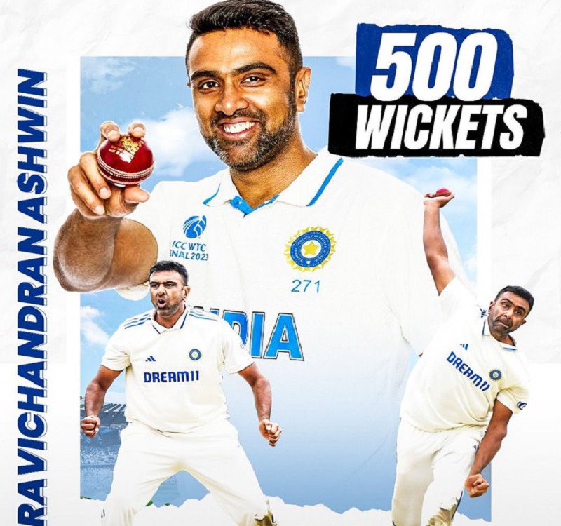 Ravichandran Ashwin 500 Test Wickets : रविचंद्रन अश्विन ने रचा इतिहास, टेस्ट में पूरे किए 500 विकेट