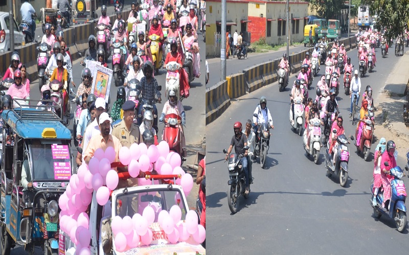 मुरादाबाद : लोकतंत्र का पर्व, देश का गर्व...रैली निकालकर मतदाताओं को किया जागरूक 