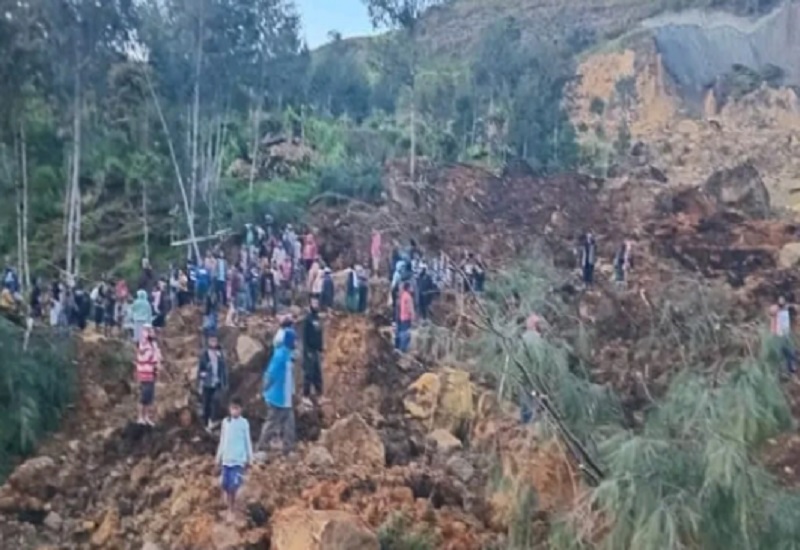 Papua New Guinea Landslide: पापुआ न्यू गिनी में भीषण भूस्खलन,  670 लोगों की मौत होने की आशंका