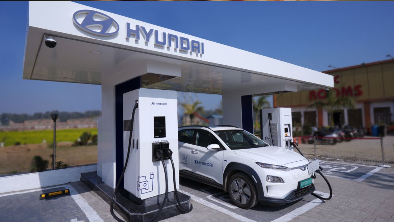Hyundai ने चेन्नई में ईवी चार्जिंग स्टेशन किया स्थापित, तमिलनाडु में 100 सुविधाएं स्थापित करने की योजना 