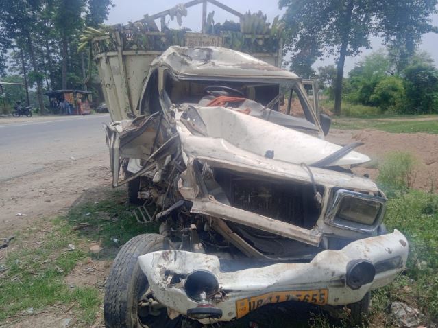 लखीमपुर खीरी: ट्रक-पिकअप की भिड़ंत में चाचा, उसके दो भतीजों की मौत, एक घायल  