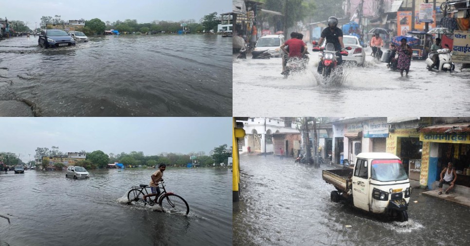 बरेली: बारिश में डूब रहा शहर, नाला निर्माण का 54 करोड़ का प्रस्ताव नहीं हो सका पास