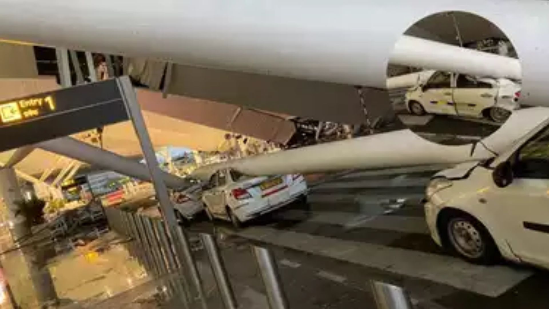 दिल्ली में हवाई अड्डे के ‘टर्मिनल-एक’ की छत गिरने से एक व्यक्ति की मौत, पांच घायल 