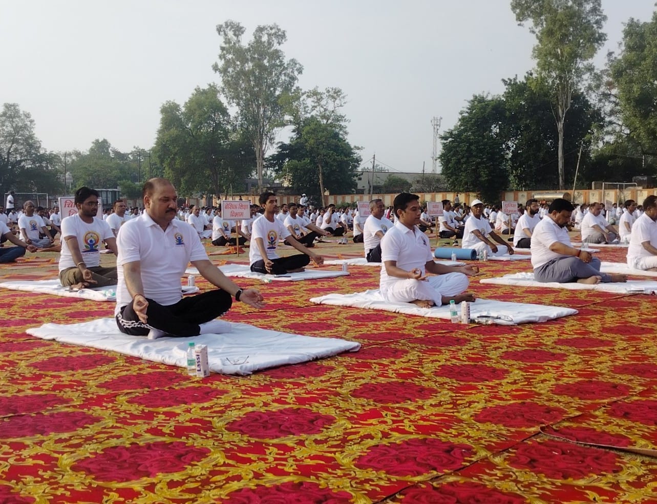 International Yoga Day 2024: जिले में जगह-जगह किया गया योगाभ्यास... डीएम एसपी सहित हजारों ने लिया हिस्सा
