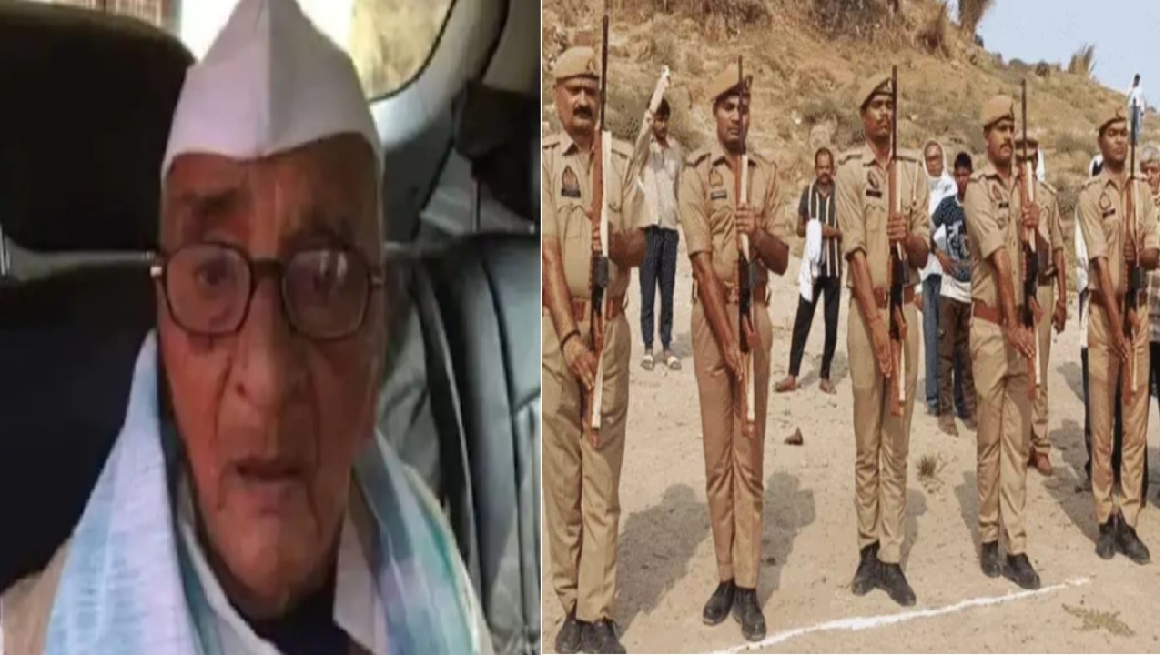 प्रयागराज : 106 वर्षीय स्वतंत्रता सेनानी कमलाकांत तिवारी पंचतत्व में विलीन 