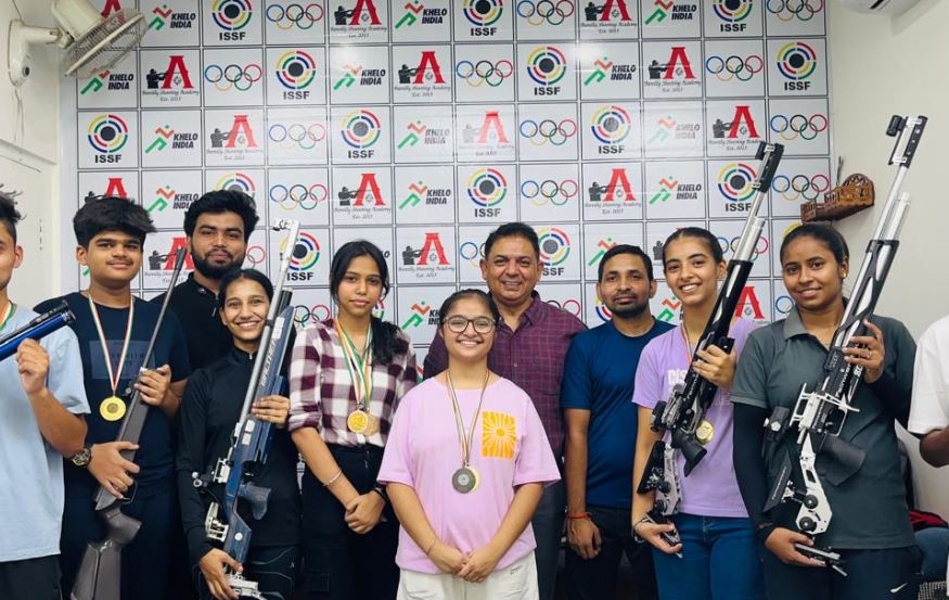 अयोध्या में आयोजित चैंपियनशिप में बरेली के शूटर्स ने जीते 20 मेडल