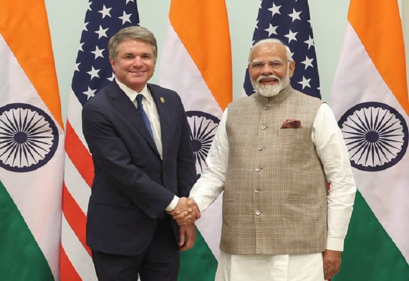 भारत और अमेरिका का साथ मिलकर काम करना रणनीतिक हित में है : सांसद Michael McCaul