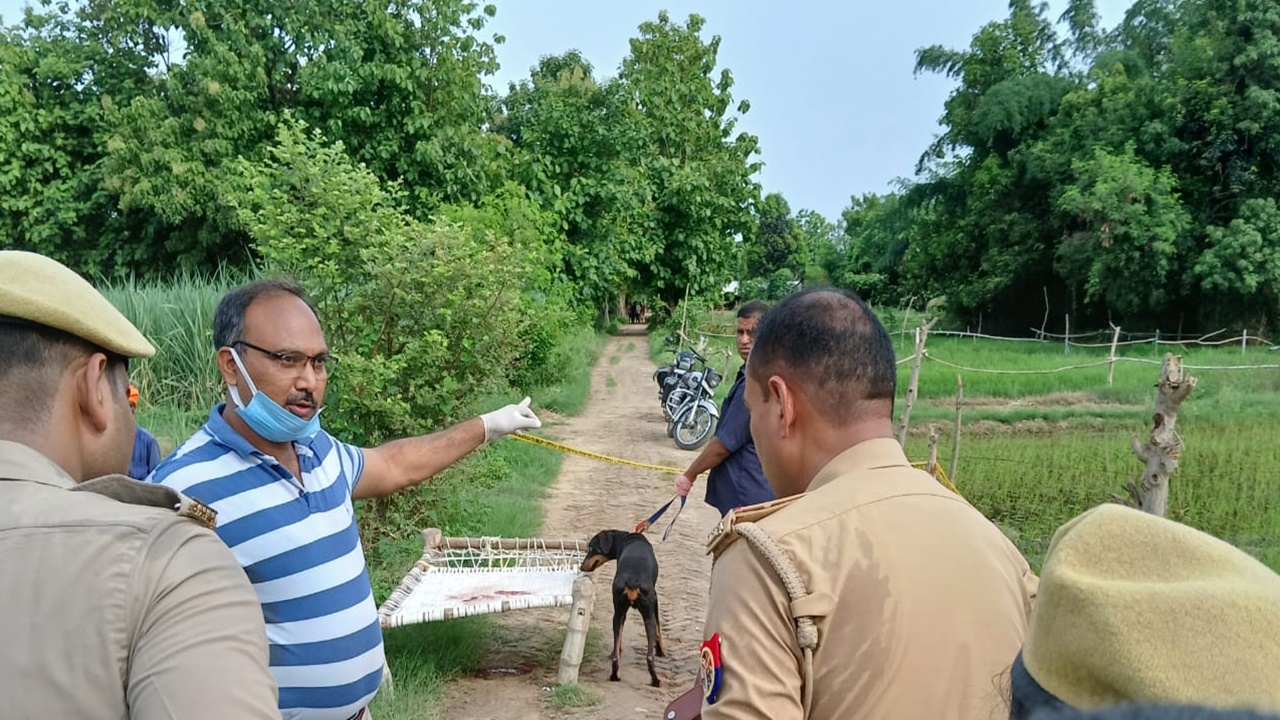 गोंडा: बड़े भाई ने छोटे भाई की पत्नी की गला रेतकर की हत्या, इलाके में सनसनी, जानें पूरा मामला