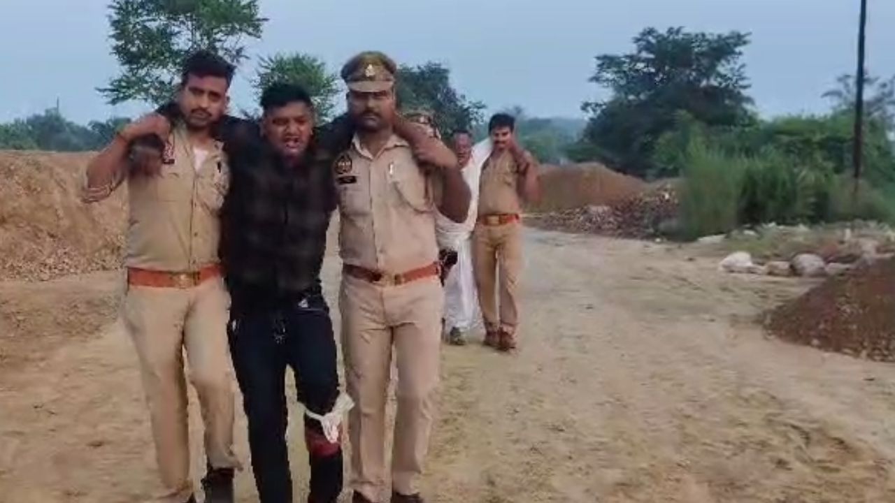 कानपुर में पुलिस की गोतस्करों से मुठभेड़: खाकी पर झोंका फायर, दो के पैर में लगी गोली...गिरफ्तार