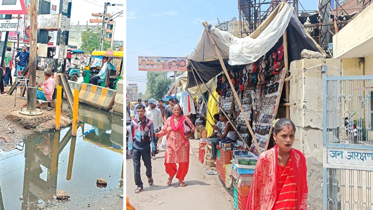 Kanpur: कल्याणपुर क्रॉसिंग बना अतिक्रमण का अड्डा, पैदल रास्ते पर भी निकलना दुश्वार, जाम से जूझते व्यापारी, राहगीर बेहाल