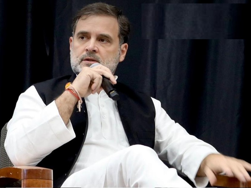 Rahul Gandhi US Visit : भारतीय राजनीति में प्रेम-सम्मान और विनम्रता का अभाव, टेक्सास में बोले राहुल गांधी 