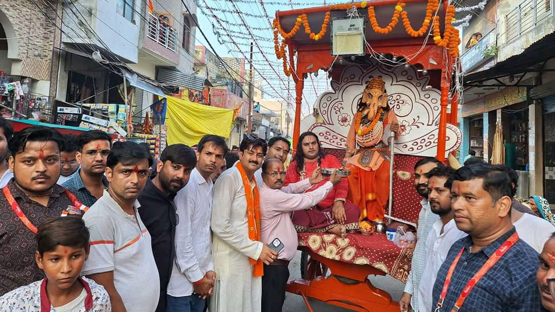 कासगंज: रथ यात्रा के साथ रामलीला महोत्सव की शुरुआत