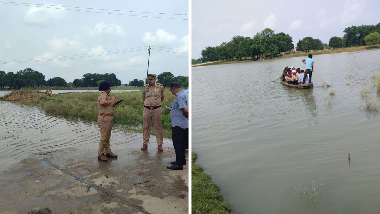 Chitrakoot: मऊ में बढ़ा यमुना का जलस्तर, कई जगहों पर नावों से हो रहा आवागमन, अलर्ट मोड पर प्रशासन 