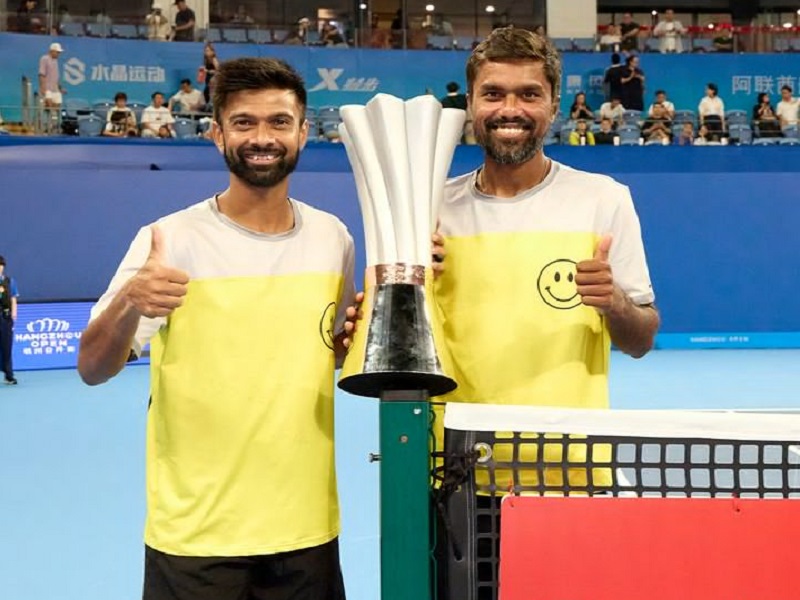  Hangzhou Open 2024 : जीवन-विजय की जोड़ी हांगझोउ ओपन की विजेता बनी, भांबरी-ओलिवेटी चेंगदू उपविजेता रहे 