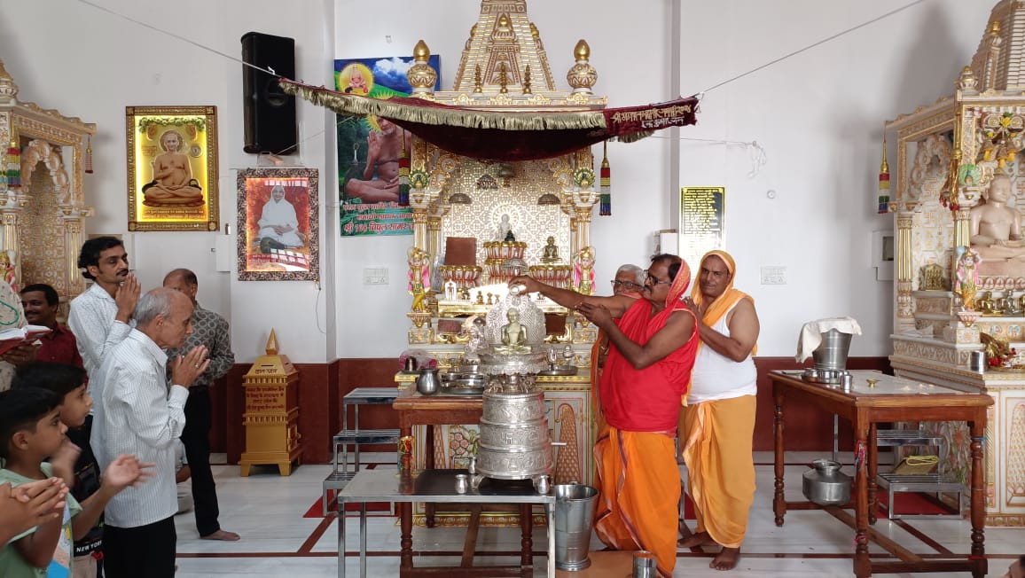 क्षमा करना और मांगना दोनों ही सर्वश्रेष्ठ : दिगंबर जैन मंदिर में सम्पन्न हुआ पर्युषण पर्व