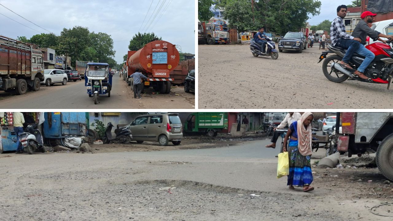 Kanpur: फजलगंज इंडस्ट्रियल क्षेत्र की हालत खराब; पथरीले रास्तों पर हो रहा व्यापार, फुटपाथ पर मुसीबतें हजार 