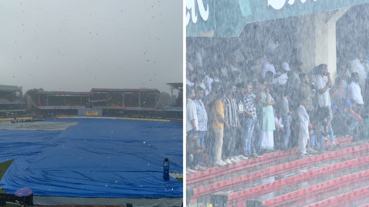 Ind VS Ban 2nd Test 2024 Weather Update: पहला दिन बारिश के नाम, आगे ऐसा रहेगा मौसम...