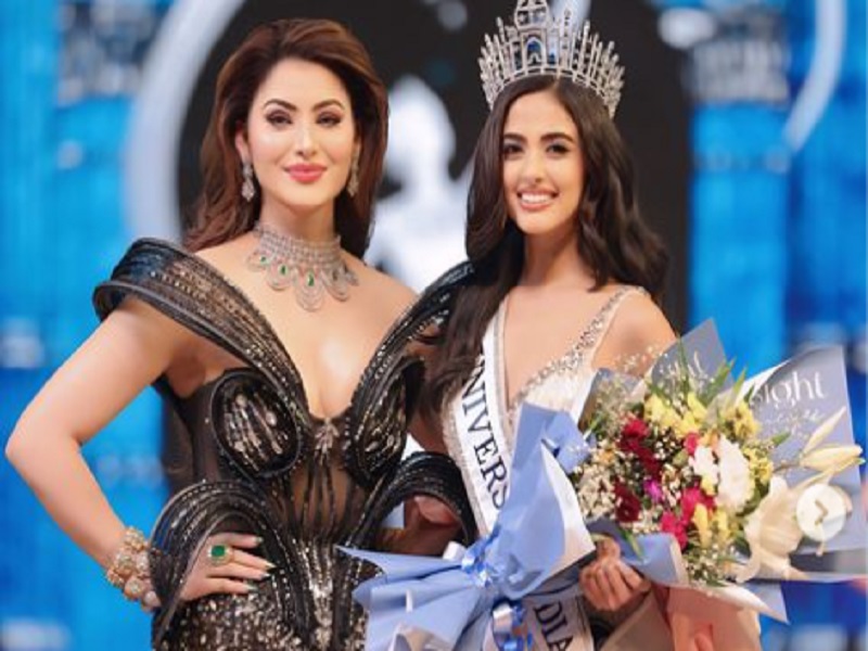 Miss Universe India 2024 : रिया सिंघा बनीं मिस यूनिवर्स इंडिया, उर्वशी रौतेला ने पहनाया ताज 