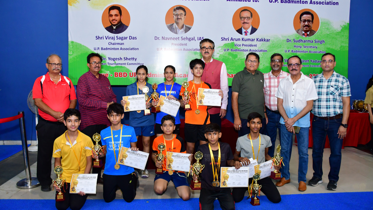 State Sub Junior Badminton Championship: लखनऊ की अर्णवी को दोहरी स्वर्णिम सफलता