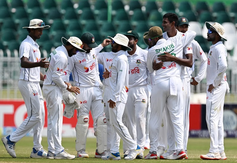 PAK vs BAN 2nd Test : हसन महमूद-नाहिद राणा की शानदार गेंदबाजी, दूसरी पारी में पाकिस्तान को 172 पर समेटा