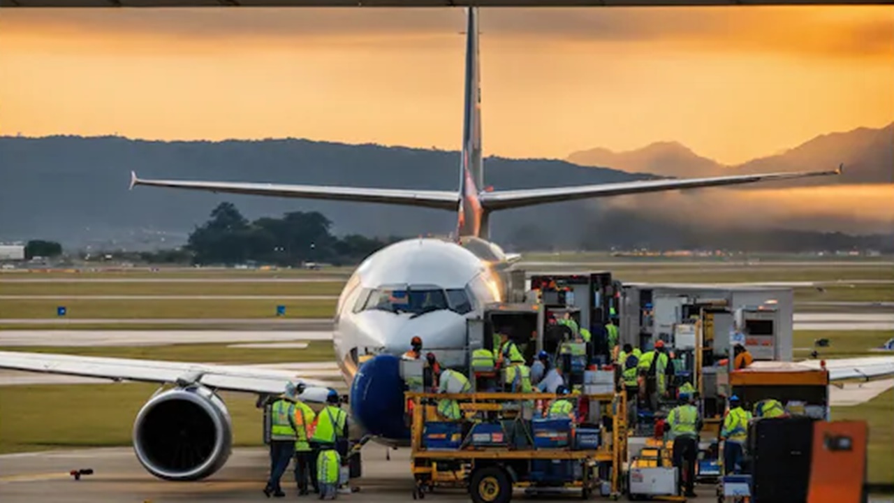 Lucknow Airport: अब लखनऊ एयरपोर्ट पर विमान को बम से उड़ाने की धमकी, मचा हड़कंप 