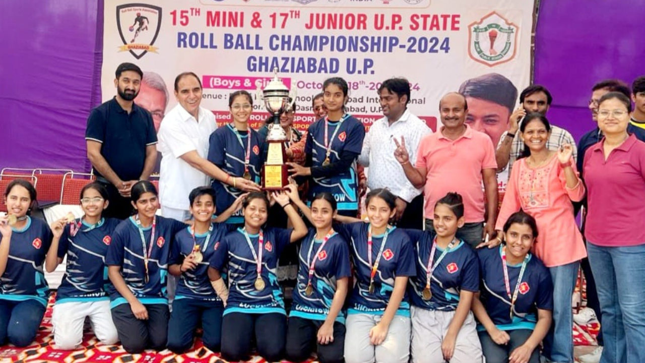 State level Rollball Competition: लखनऊ की बेटियों ने बिखेरा जलवा, अंडर-17 और अंडर 11 में बनी चैंपियन