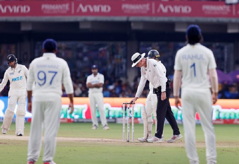 IND vs NZ 1st Test  : न्यूजीलैंड जीत से 107 रन दूर, बेंगलुरु टेस्ट में अब आखिरी दिन होगा फैसला