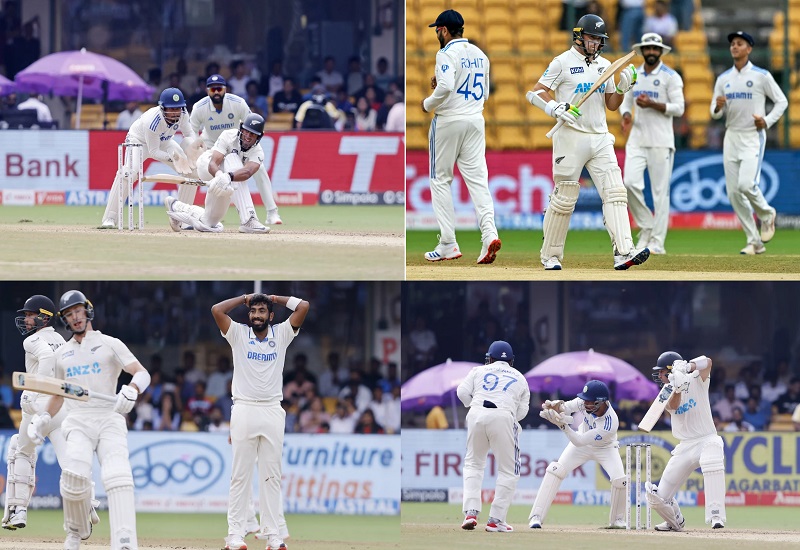 IND vs NZ 1st Test : न्यूजीलैंड ने खत्म किया 36 साल का सूखा, बेंगलुरु टेस्ट में भारत को 8 विकेट से हराया