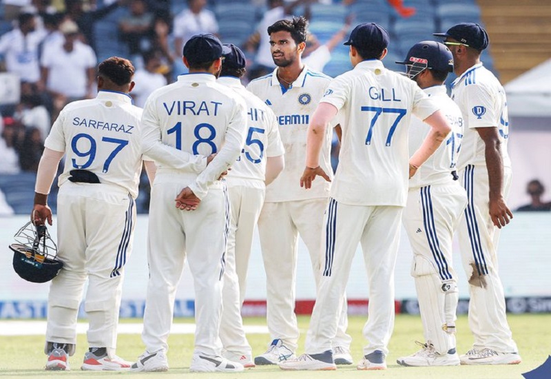 IND vs NZ 2nd Test : पुणे टेस्ट में न्यूजीलैंड ने दूसरा दिन किया अपने नाम, 301 रन की बनाई बढ़त 