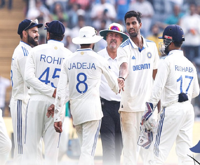 IND vs NZ 2nd Test : वॉशिंगटन सुंदर के नाम रहा पुणे टेस्ट का पहला दिन, भारत ने एक विकेट पर 16 रन बनाए