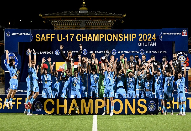 SAFF U-17 Championship : भारत ने जीता सैफ अंडर-17 का खिताब, बांग्लादेश को 2-0 से हराया