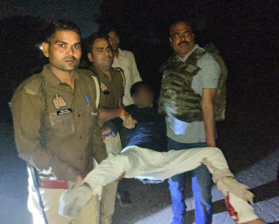 Fatehpur Crime: दिलीप सैनी हत्याकांड के आरोपियों से पुलिस की मुठभेड़...एक के पैर में लगी गोली, दूसरा भी गिरफ्तार