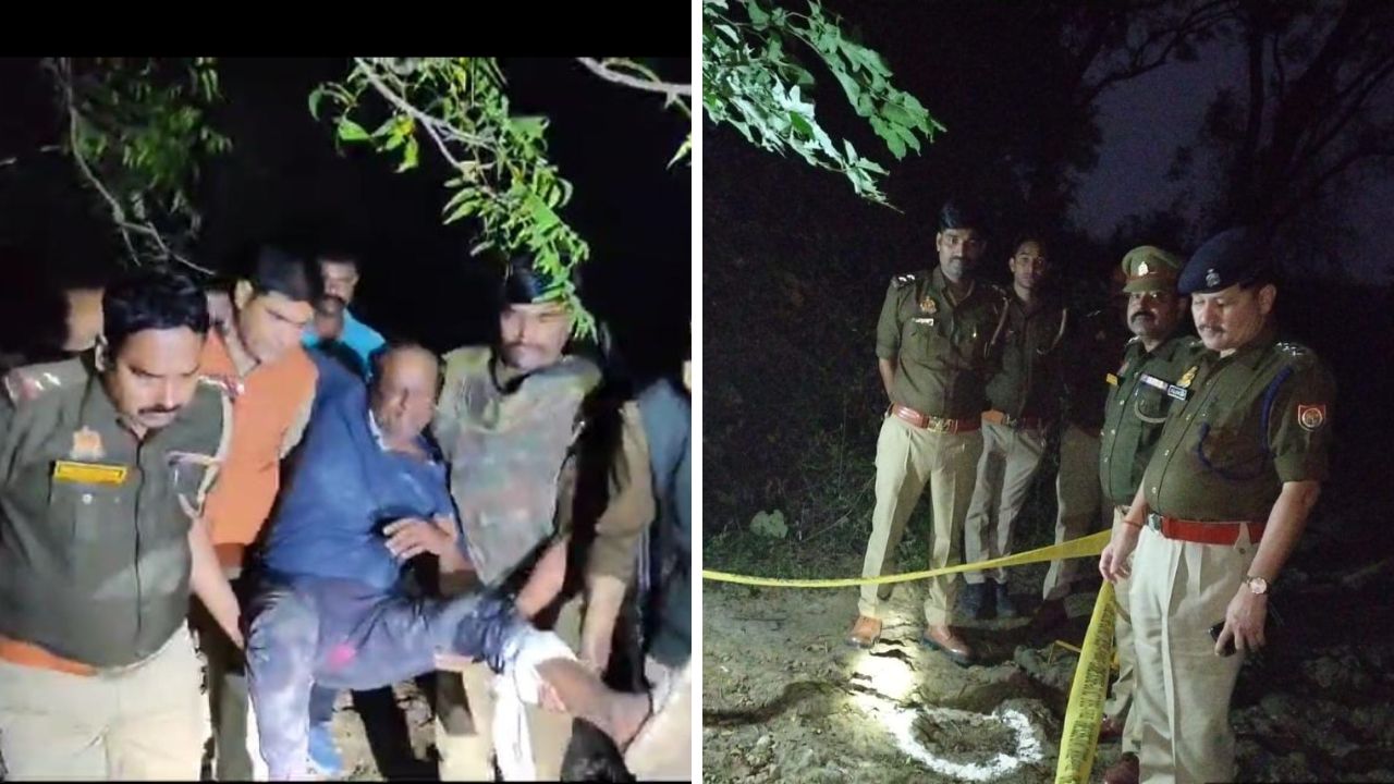 Fatehpur: गौ तस्करों की पुलिस से हुई मुठभेड़, पैर में गोली लगने से एक घायल, दूसरा फरार